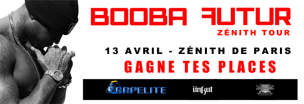 Booba en concert au Zénith de Paris : Gagne tes places