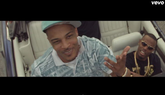 Hustle Gang de T.I collabore avec B.o.B et Spodee dans le clip "Chosen" 