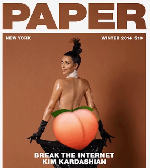 Kim Kardashian parodie paper 5