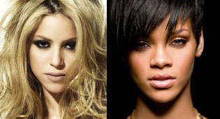 Shakira et Rihanna