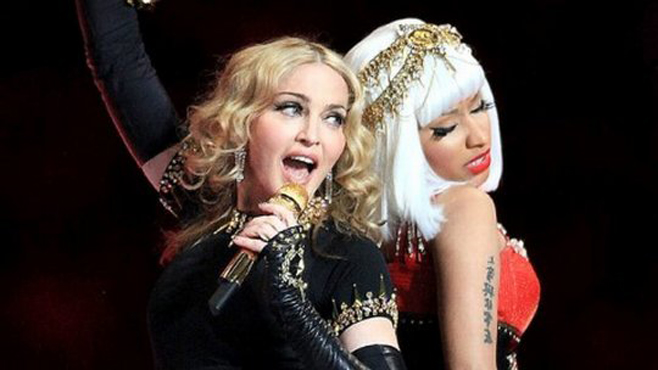 Madonna et Nicki Minaj