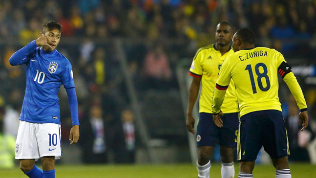 Neymar contre la Colombie