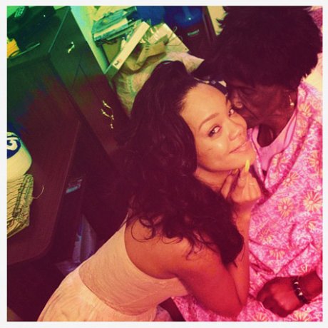 Rihanna et sa grand mère