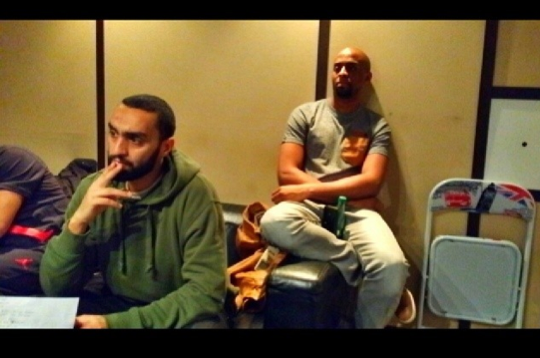 R.E.D.K en studio avec Ali